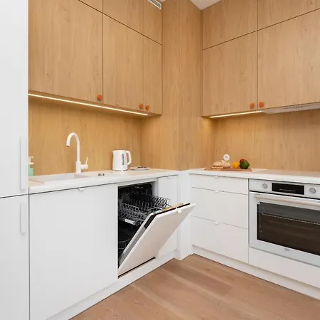 Appartement Elegant Pastel Letnicka With Gym & Parking By Renters Gdańsk